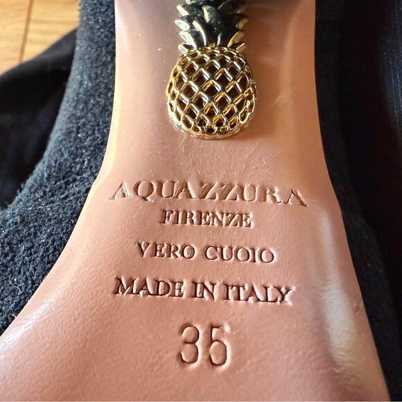 Amazing Aquazzura suede over-the-knee boots! Worn twice, 35 - Picture 7 of 13